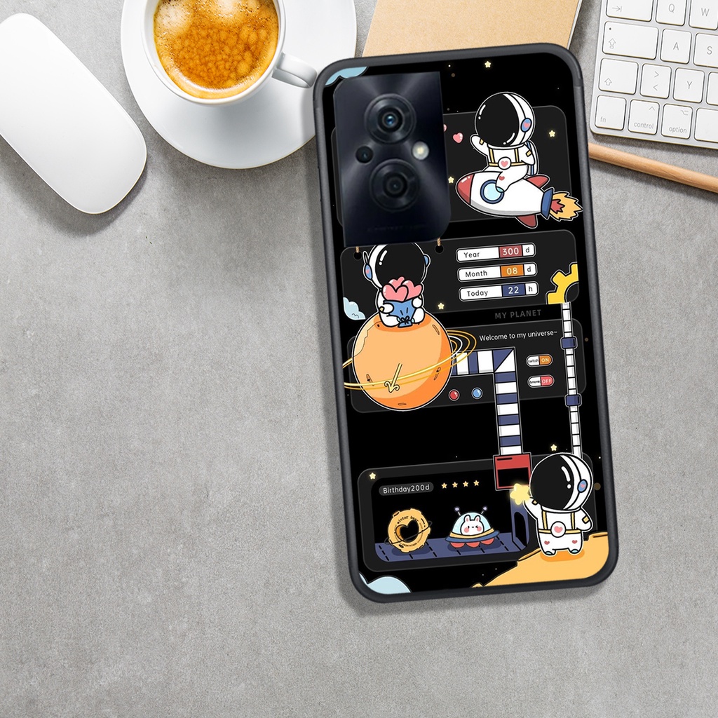 ỐP LƯNG OPPO RENO 8 4G - RENO 8 5G - RENO 8Z 5G, IN HÌNH.PHI HÀNH GIA CHIBI CỰC ĐẸP.