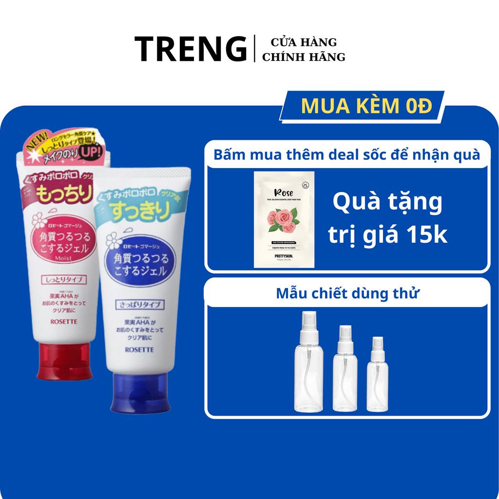 Gel Tẩy Tế Bào Chết, Tẩy Da Chết Rosette Gommage Peeling Gel  Giúp Làm Mềm Lớp Sừng, Lấy Đi Da Chết