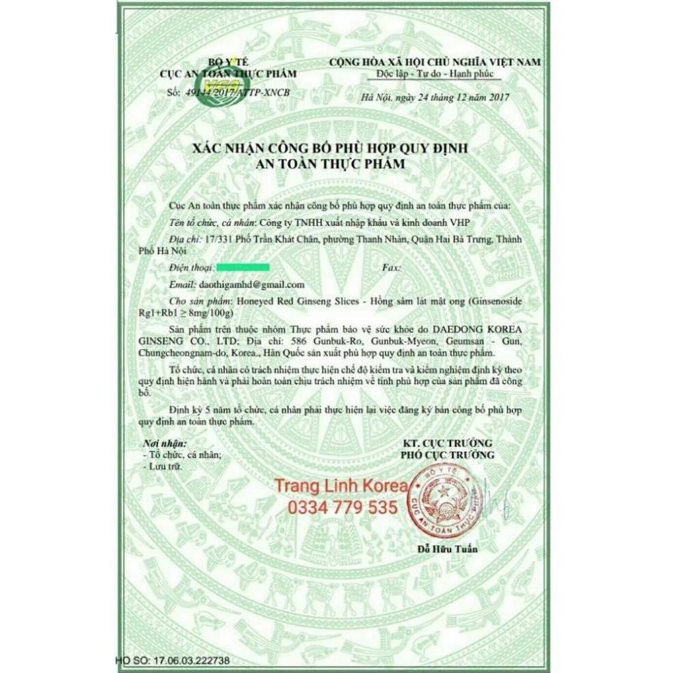 Sâm Lát Tẩm Mật Ong Achim Cao Cấp Hàn Quốc, Hộp 200gr | BigBuy360 - bigbuy360.vn