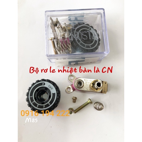 BỘ RƠ LE NHIỆT BÀN LÀ CÔNG NGHIỆP 94A