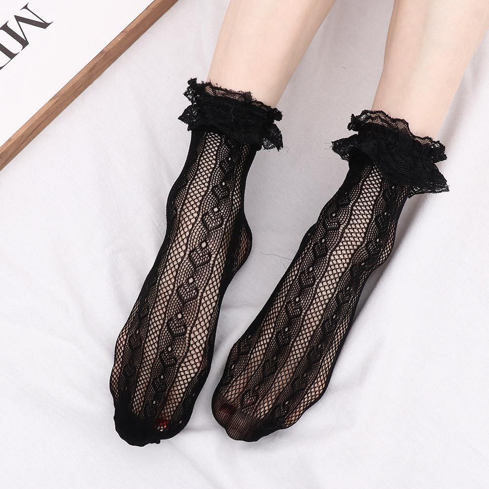 Đôi Vớ DàI PhốI Nơ HọA TiếT Hoa Dễ Thương ThờI Trang Cho Bé GáI