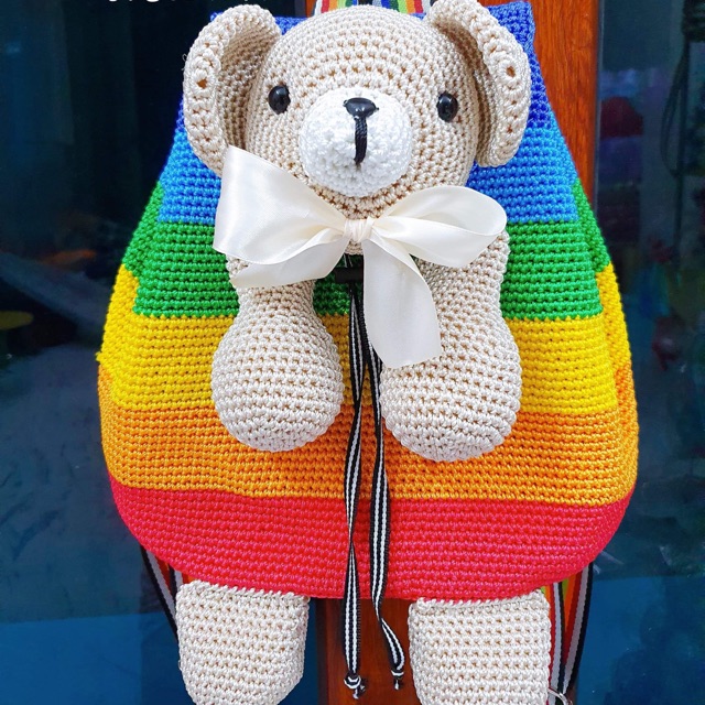 Balo gấu cho bé