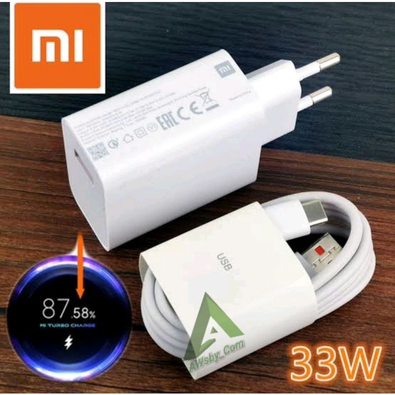 Bộ Sạc Nhanh USB Loại C Cho Xiaomi Redmi Note 10 Pro 33W