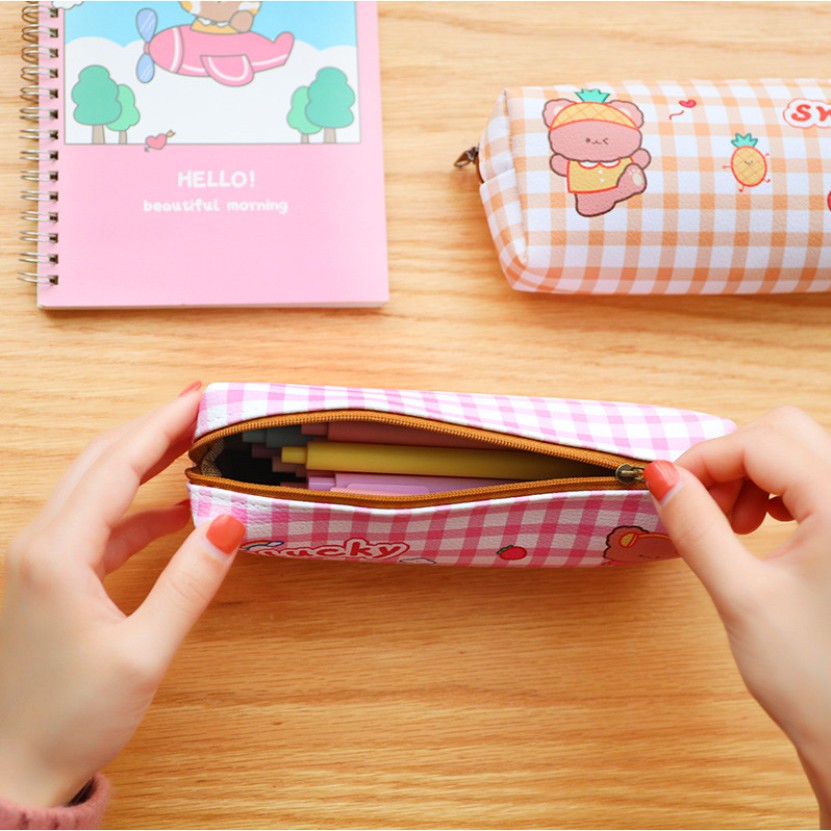 Túi đựng bút và đồ dùng mini mang đi hoc đi làm tiện lợi giá rẻ