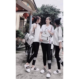 Quần legging 4 vạch chân Qln39