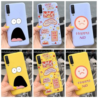 Ốp Điện Thoại Silicon Mềm Chống Sốc Mặt Nhám Cho Samsung Galaxy A7 A9 2018 J2 J3 J8 J4 J6 Plus 2018