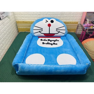 Giường ngủ cho bé Đệm thú bông handmade 1m1x1m6