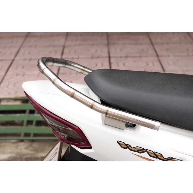 Tay Sách Inox 304 Lắp Wave 50,100,110cc Hàng Vênh (Trần Thuận Cực Đẹp)