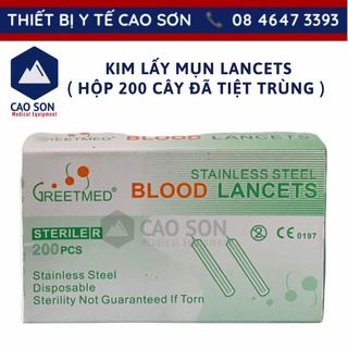 Hộp kim lấy mụn Greetmed