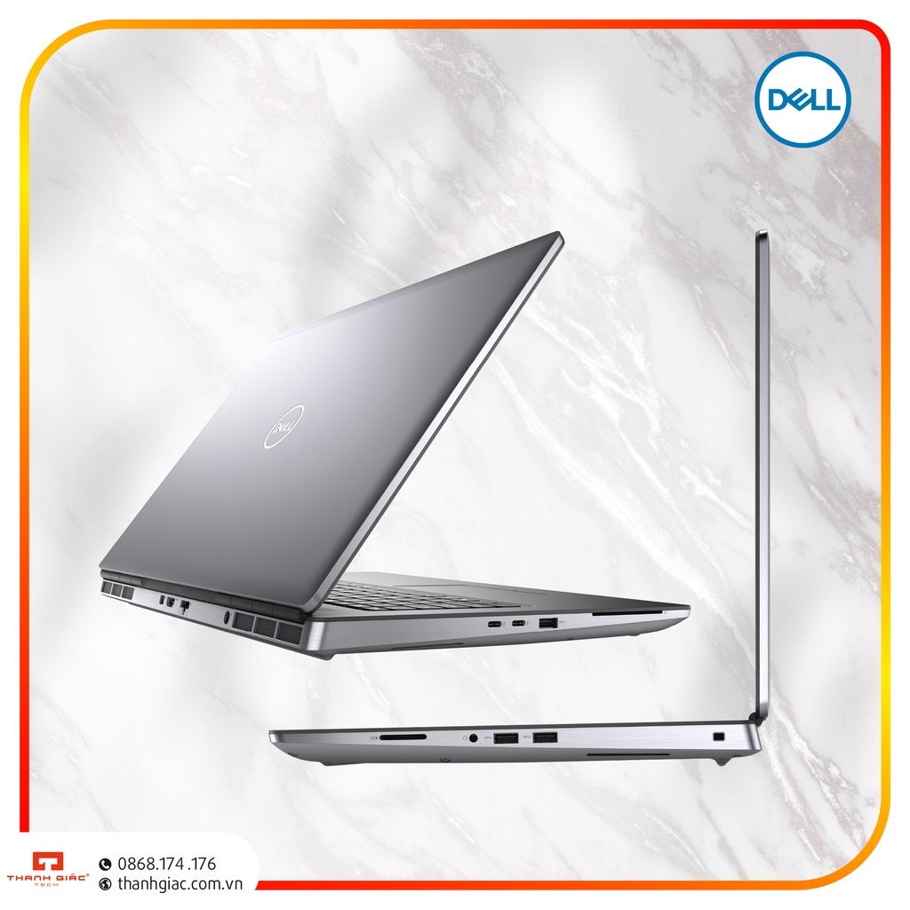 Dell Precision 7760 Workstation Core i7/Xeon 11850H 2.5Ghz - RAM 32GB - SSD 512GB - NVIDIA RTX A3000 - 17.3FHD