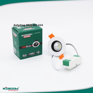 Đèn led âm trần COB Kosoom bảo hành 3 năm, đèn led Kosoom, đèn downlight