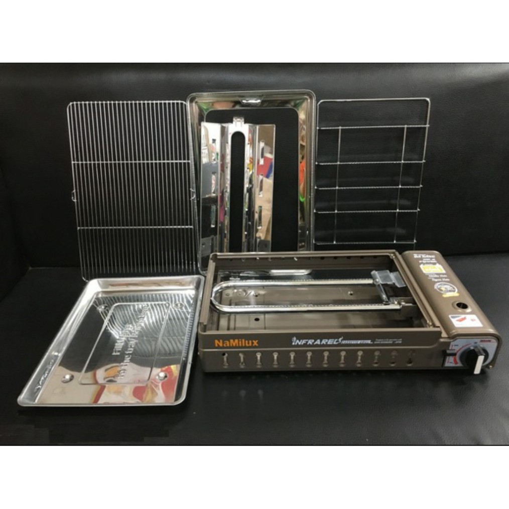 Bếp Nướng Gas Hồng Ngoại Đa năng Namilux GM 2220PS, MẪU MỚI CAO CẤP, Hàng Chính Hãng, Bảo Hành 12 Tháng