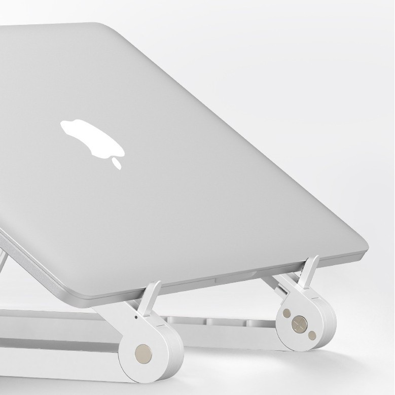 Giá đỡ laptop macbook để bàn gấp gọn dễ dàng điều chỉnh độ cao hỗ trợ tản nhiệt - Trùm Phụ Kiện
