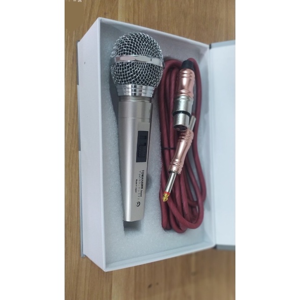 Điện tử Sơn Nguyễn cũng cấp Mic Có Dây TOMAHAWK Made In Japan Hút Giọng, Hát Nhẹ, Hỗ Trợ Chống Hú Tốt,Khung và củ INOX