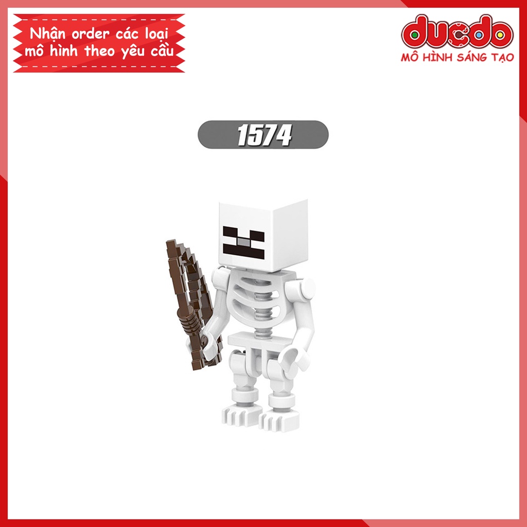 Minifigures các nhân vật Minecraft - Đồ chơi Lắp ghép Xếp hình Mini Mô hình XINH X0295
