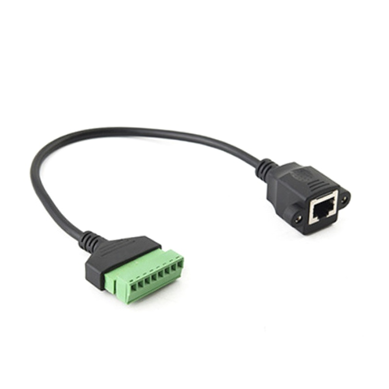 Nama Đầu Nối Dây Cáp Rj45 Ethernet Sang 8 Pin Cho CCTV Digital DVR