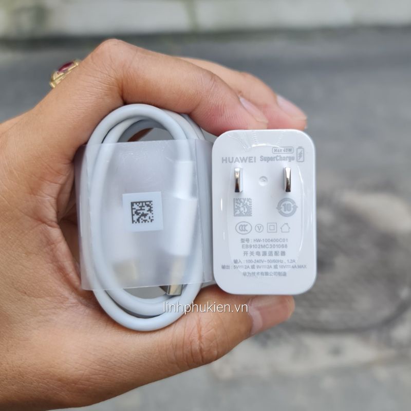 Cáp sạc siêu nhanh Huawei Type C 5A chính hãng