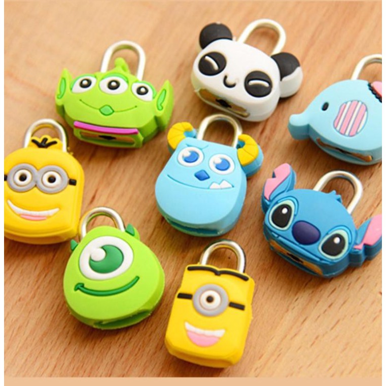 Ổ khóa hình thú kute mini