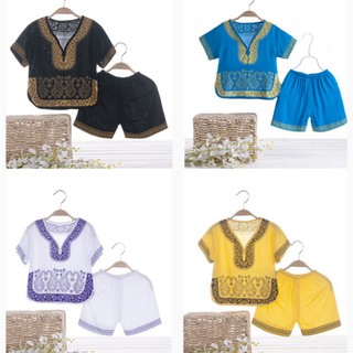 Set quần áo phong cách Trung Hoa xinh xắn dành cho bé trai