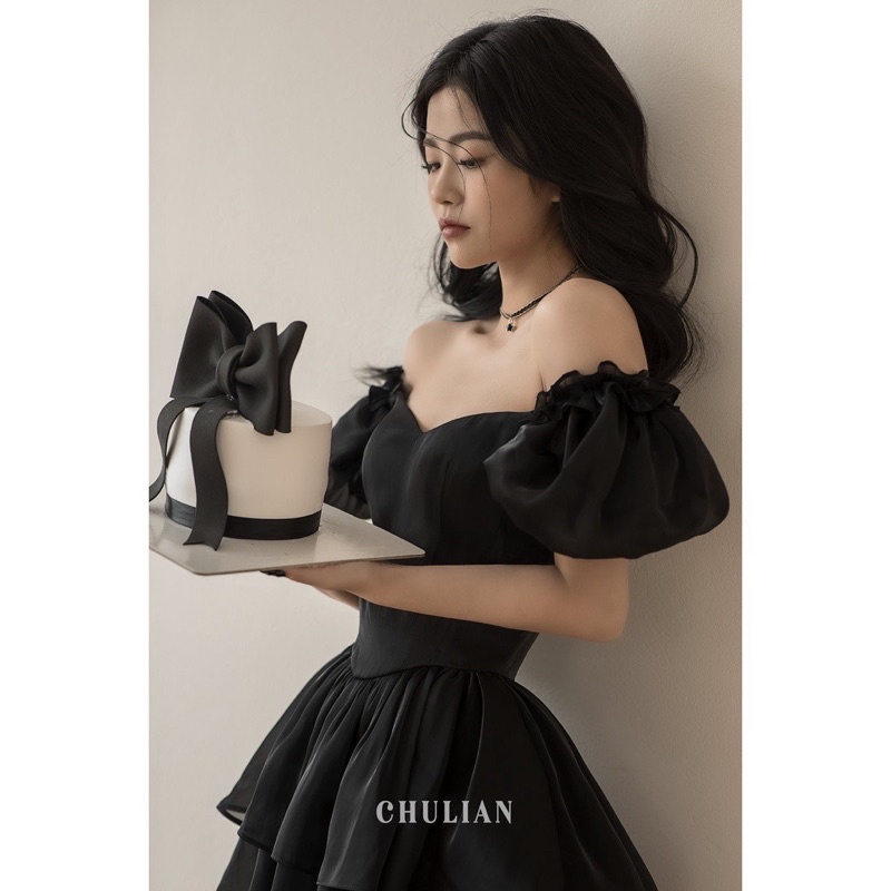Đầm tầng xòe vải tơ chống nhăn mềm mai và thoáng mát phù hợp đi dự tiệc, đi chơi, du lịch