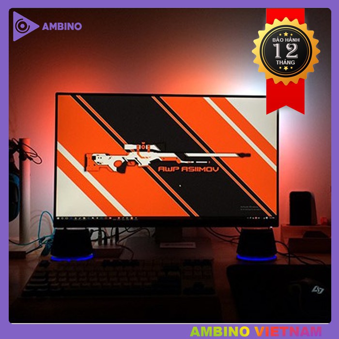 Bộ Led dán màn hình 23-27 Inch Ambino AIO V2 (PCIE Version)