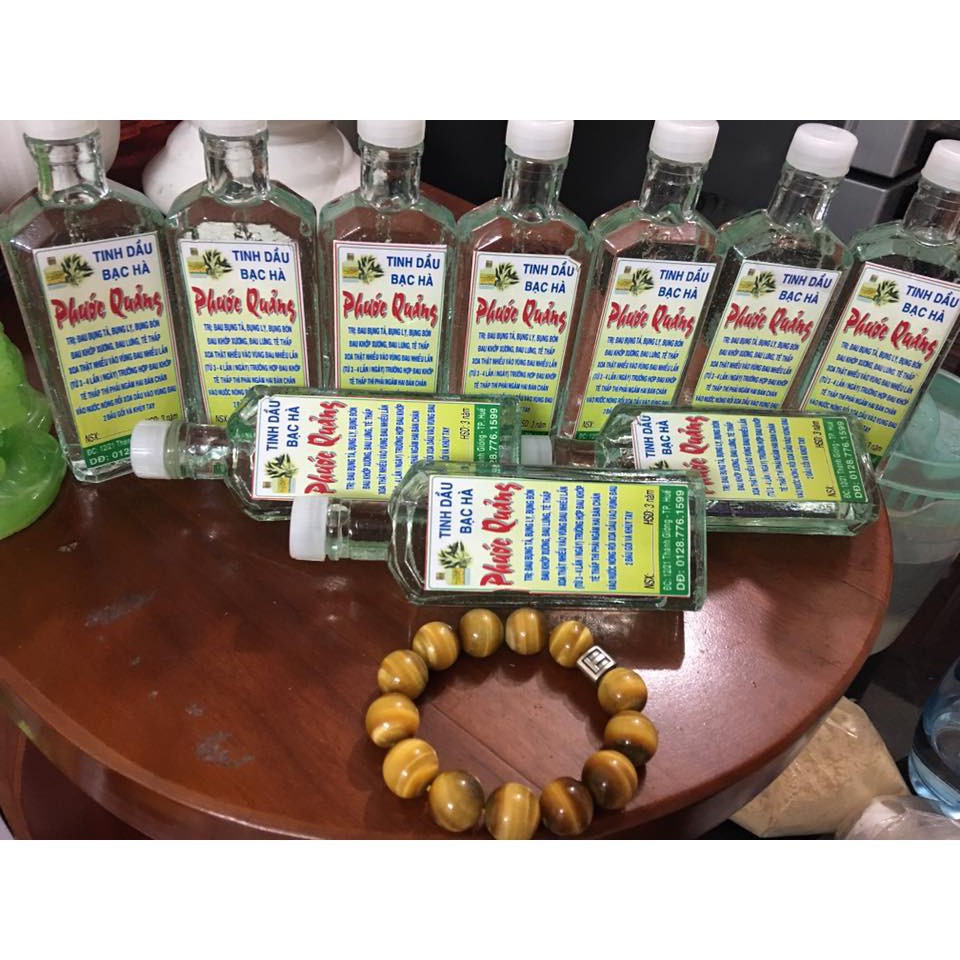 Tinh dầu Bạc Hà  -QUẾ - SẢ CHANH  thiên nhiên thơm phòng, giải cảm, đuổi côn trùng: chai 50ml