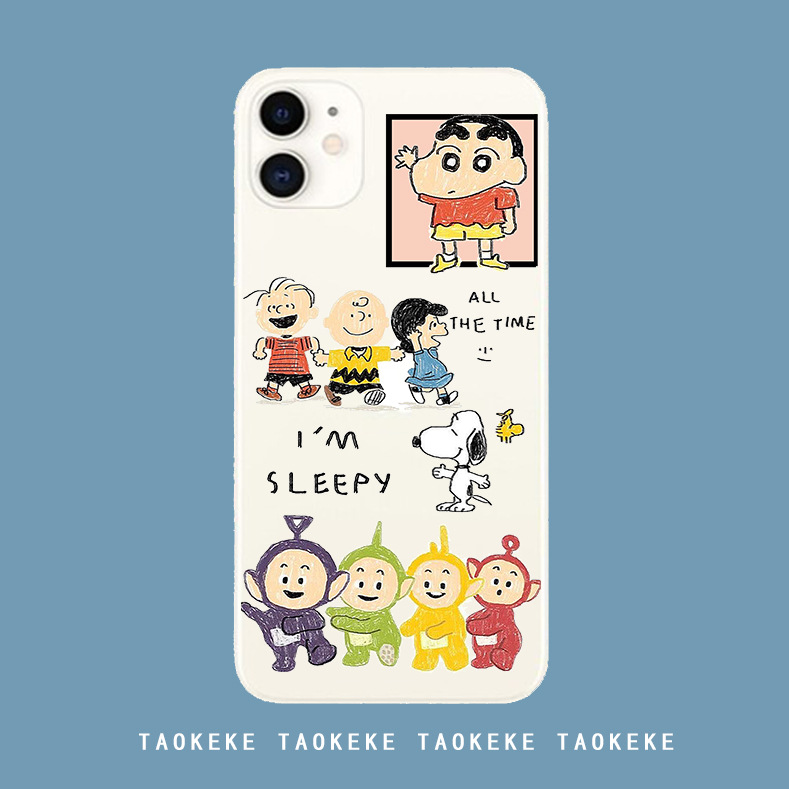 Ốp điện thoại in hình độc đáo cho iphone Snoopy Shin-chan 6/6plus/6s/6s plus/6/7/7plus/8/8plus/x/xs/xs max/11/11 pro/11 promax/12pro/12promax/12mini/12