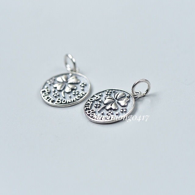 Charm bạc Thái Cỏ 4 lá - MH003