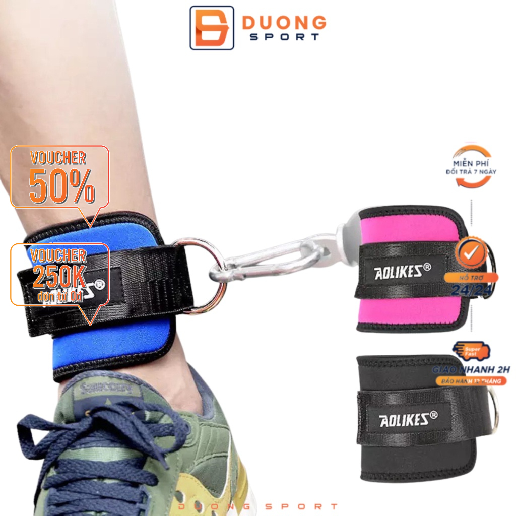 Quấn Cổ Chân Tập Gym Tập Mông Với Cáp Phụ Kiện Gym AL7129