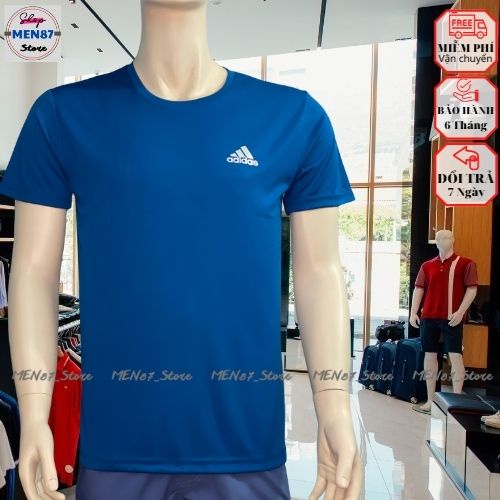 Big Sale Áo Thun Nam Thể Thao⚡GIÁ RẺ⚡Cổ Tròn Tay Ngắn Logo Thời Trang MEN87_Store