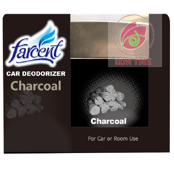 Sáp thơm khử mùi farcent 120g- dùng trong xe ô tô - Than hoạt tính