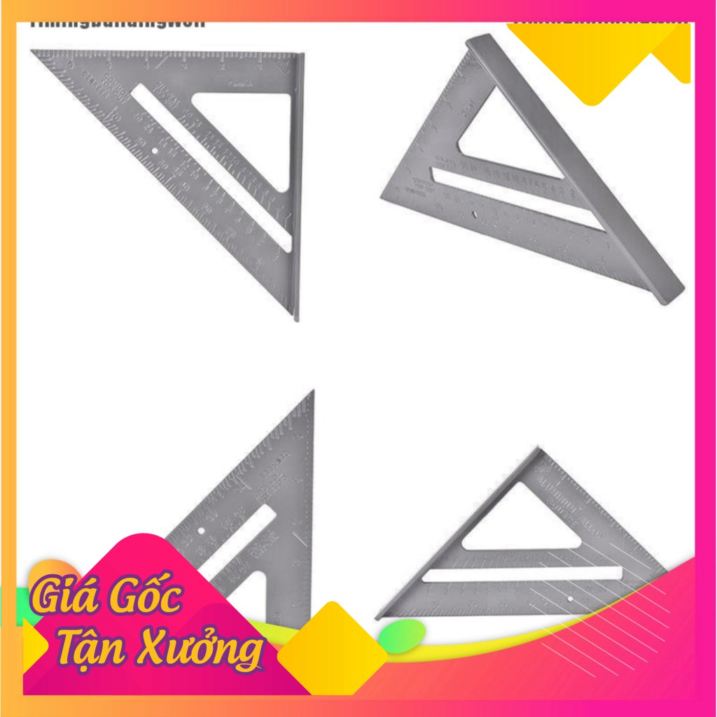 Xả hàng Thước eke chuyên dụng nhôm 8 inh