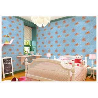 Giấy dán tường hình gấu