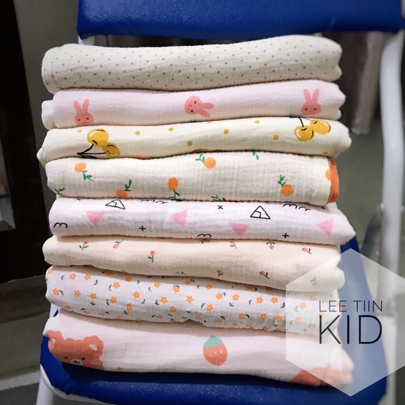 khăn tắm 4 lớp xô muslin organic cao cấp