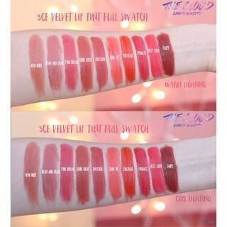 Set son 3CE Velvet Lip Tint Kit