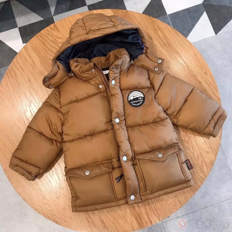 Áo khoác parka HM bé trai tqxk dư xịn