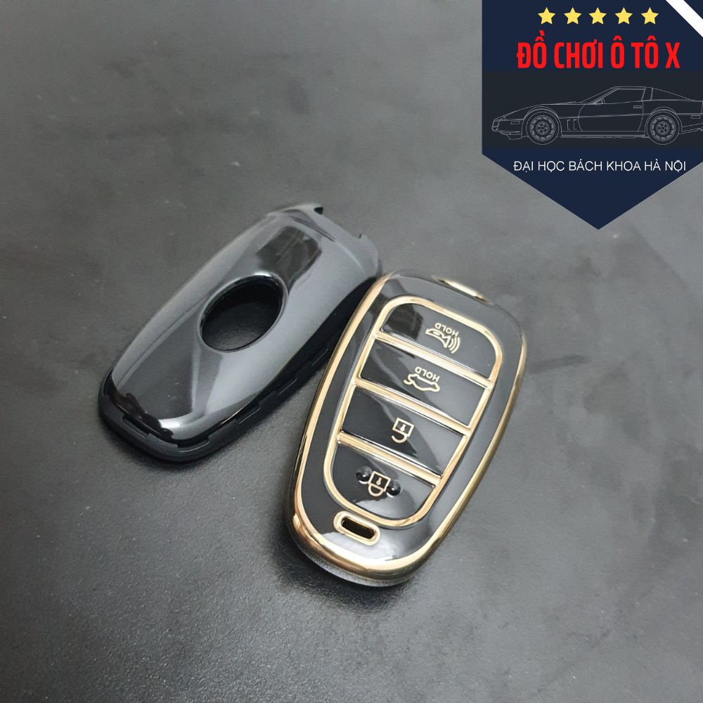 Ốp chìa khóa Santafe 2022, 2021, Tucson 2022 Hàng cao cấp