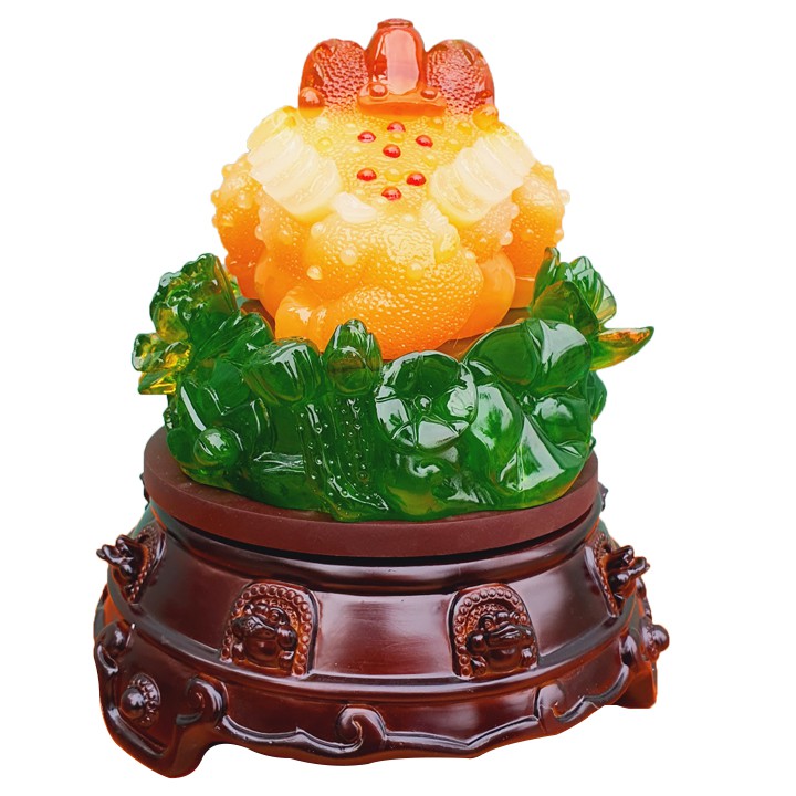 Cóc Ngậm Tiền Vàng Cao 23cm( Thiềm Thừ Phong Thủy , vật phẩm Phong Thủy , Cóc ngậm Tiền Vàng giữ của )) | BigBuy360 - bigbuy360.vn