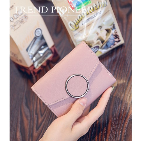 [CỰC RẺ] VÍ DA NỮ YOUNG NÚT TRÒN V178 PHONG CÁCH HAN QUỐC | BigBuy360 - bigbuy360.vn