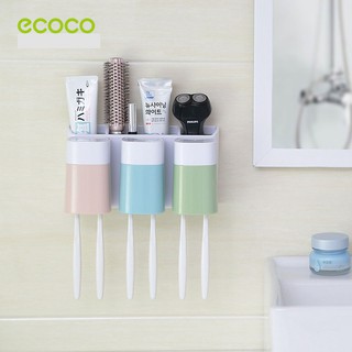 KỆ ĐỂ BÀN CHẢI KÈM CỐC ECOCO E1402