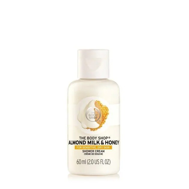 Sữa tắm The Body Shop Almond Milk & Honey Shower Cream 60ml