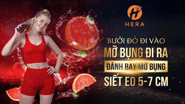 Nano Bưởi Đỏ Nước Ép Bưởi Đỏ Hera Chính Hãng