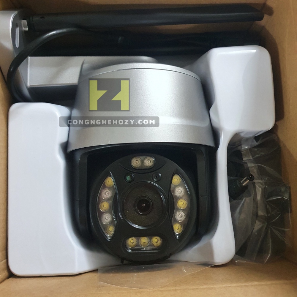 Camera wifi ngoài trời yoosee PTZ chống nước 360 độ đêm có màu fullhd báo động xoay theo chuyển động