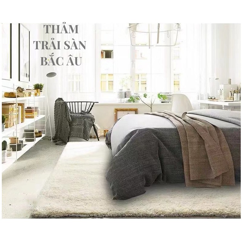 Thảm trải sàn lông cừu nhân tạo cao cấp Basic KT 200x300cm; 160x230cm; 140x200cm; 120x160cm