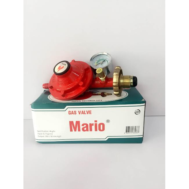 Van gas đồng hồ MARIO MR-688H- van điều áp an toàn cho bép gas