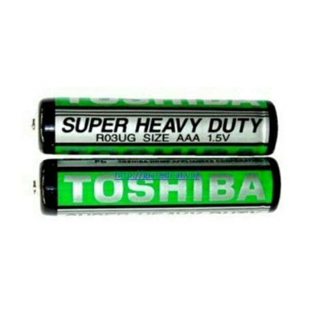 Bộ 2 viên pin tiểu Toshiba AAA