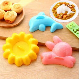 Set 4 khuôn cơm bento tạo hình cơm cho bé