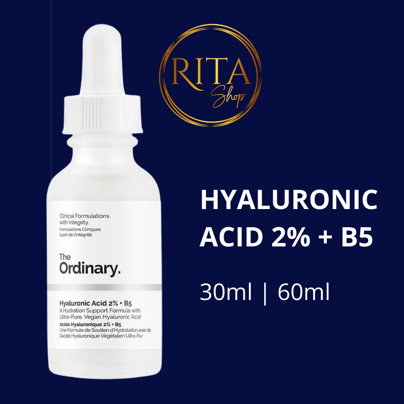 [BILL CANADA] Serum dưỡng da cấp nước The Ordinary Hyaluronic Acid 2% + B5 tinh chất siêu dưỡng ẩm 30 ml & 60 ml