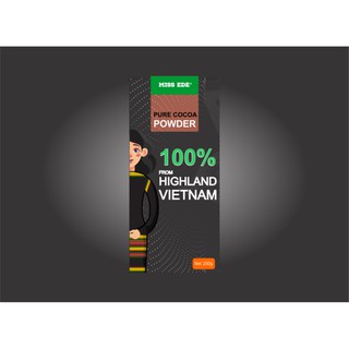 Bột cacao nguyên chất - MISS EDE - 200g