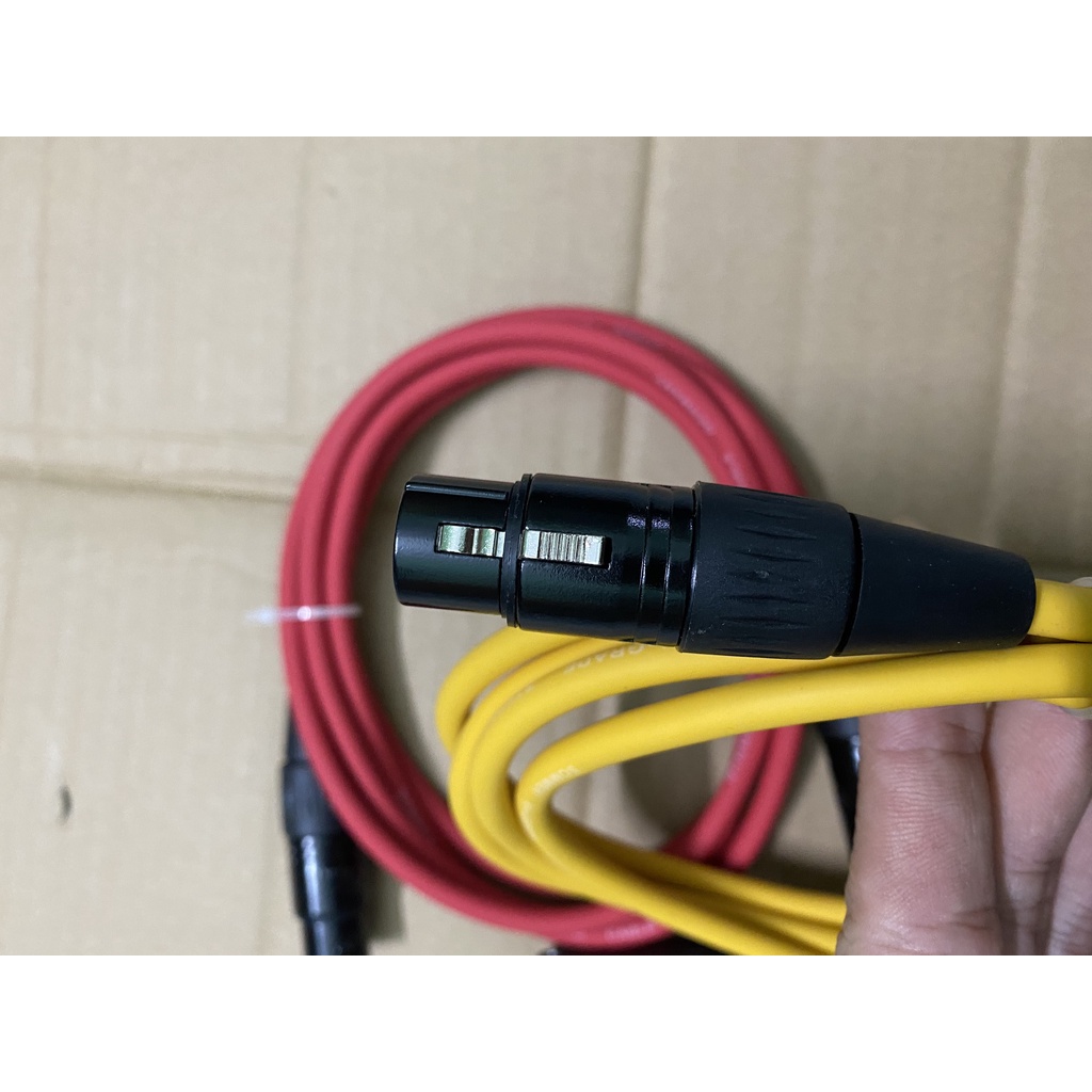 Dây Mic Canon Dành Cho Mic Thu Âm 48V K200, SM8B, K320,K600... Lõi Đồng, Chất Lượng Tốt, Chống Sôi Rè. Bảo Hành 12 Tháng